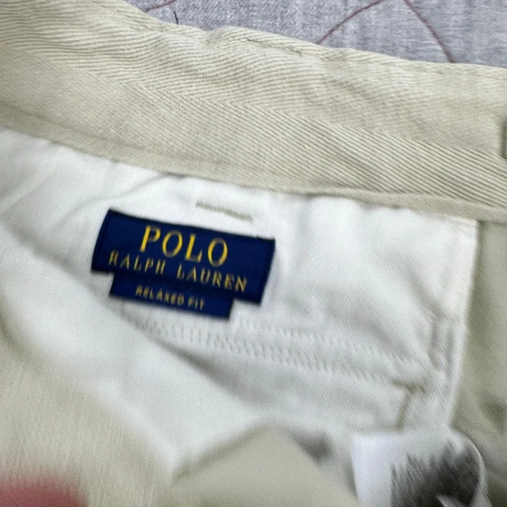Polo Ralph Lauren Cargo Shorts‎ Khaki Relaxed Fit / Mens 35
